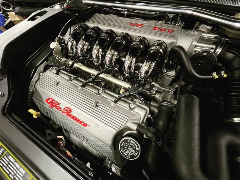Alfa Romeo GTV 916 Engine Bay Refurb | SportsMaserati.com