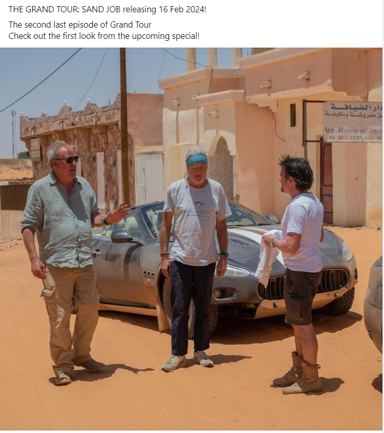 Spotted this for the new Grand Tour episode...