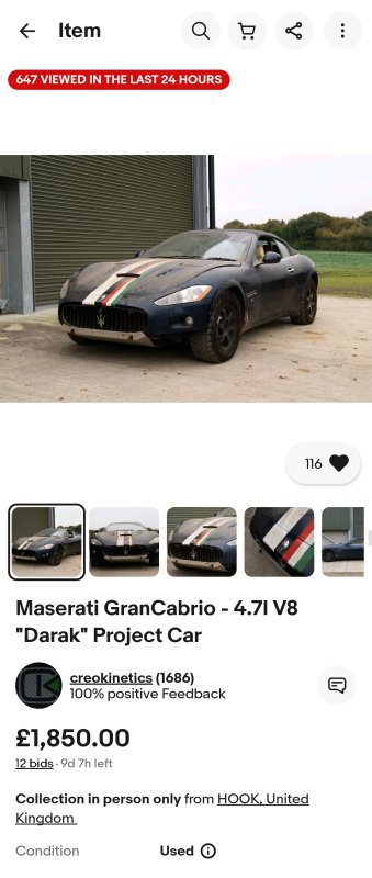Maserati GranCabrio - 4.7l V8 