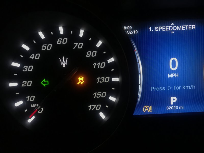 Traction light won't go off