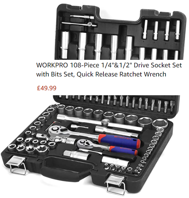 Wera 8100 SB 2 Zyklop Speed Ratchet 43PC 05003594001 3//8 Drive Bits and Accessories Set Sockets